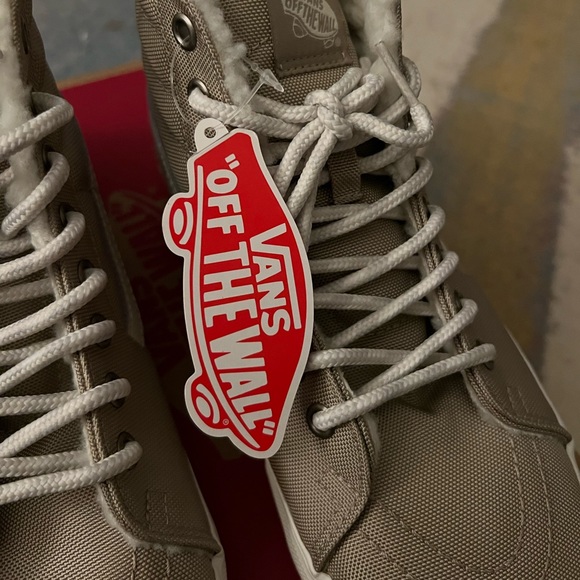 Rare Van’s Sherpa Sk8-Hi Cordura “Walnut” - NWT Men’s side 7 (Women’s 8.5) - Picture 5 of 14